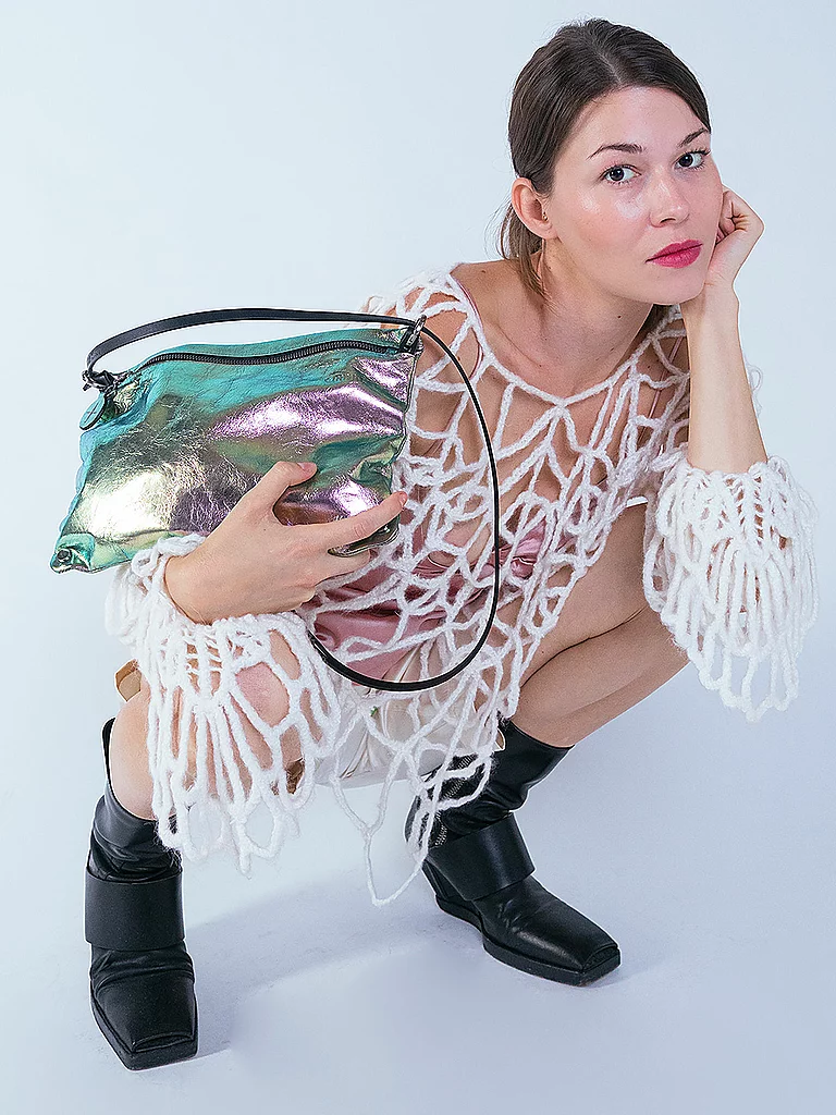INA KENT Bolso de cuero - Bolso bandolera MOONLIT Ed. 1 multicolor